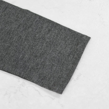 MIDIUMISOLID [ミディウミソリッド] hi-neck round hem PO [4-112209] ハイネックラウンドヘムプルオーバー・インナー・ハイネック・カットソー・長袖・LADY'S [2025AW]