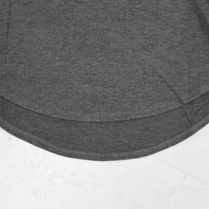 MIDIUMISOLID [ミディウミソリッド] hi-neck round hem PO [4-112209] ハイネックラウンドヘムプルオーバー・インナー・ハイネック・カットソー・長袖・LADY'S [2025AW]