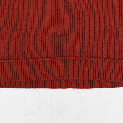 MIDIUMISOLID [ミディウミソリッド] rib pintucked PO [4-125150] リブピンタックプルオーバー・インナー・カットソー・ゆったりシルエット・シンプル・長袖・LADY'S [2025AW]