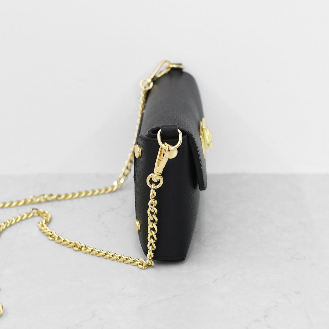 AULENTTI [オウレンティ] ゴールドチェーンショルダーバッグ [107-cat-do] [2025AW]