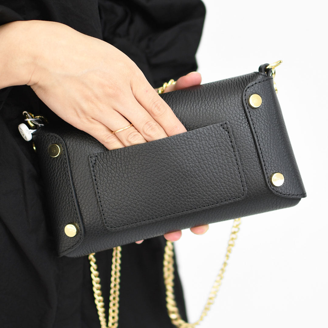 AULENTTI [オウレンティ] ゴールドチェーンショルダーバッグ [107-cat-do] [2025AW]