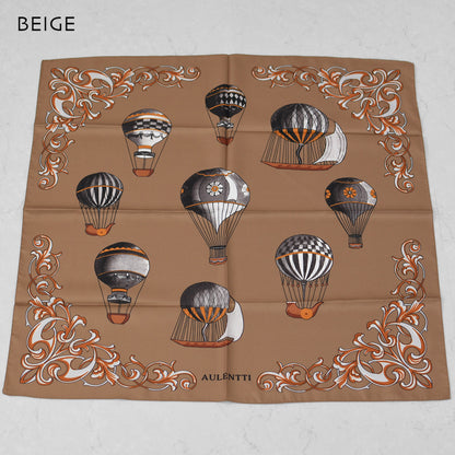 AULENTTI [オウレンティ] VINTAGE HOT AIR BALLON(気球) [LA-J9775] ヴィンテージ ホット エアー バルーン・スカーフ・柄スカーフ・バンダナ・小物・大人かわいい・ LADY'S [2026AW]