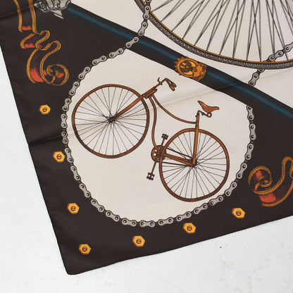 AULENTTI [オウレンティ] VINTAGE BICYCLE(自転車) [LA-J9778] ヴィンテージ バイシクル・スカーフ・柄スカーフ・バンダナ・小物・大人かわいい・ LADY'S [2026AW]