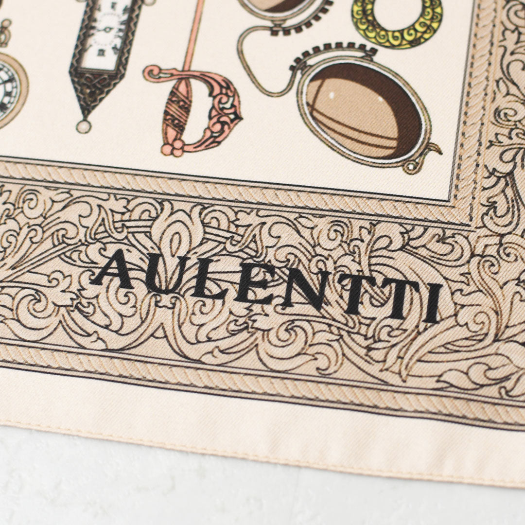 AULENTTI [オウレンティ] ANTIQUE ACCESSORIES(アクセサリー)  [LA-J9780] アンティーク アクセサリー・スカーフ・柄スカーフ・バンダナ・小物・大人かわいい・ LADY'S [2026AW](AULENTTI)