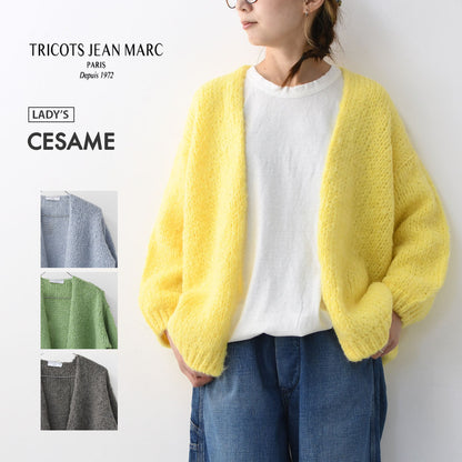 TRICOTS JEAN MARC [トリコット ジーン マルク] CESAME [CESAME] セサミ・ニットカーディガン [2025AW]