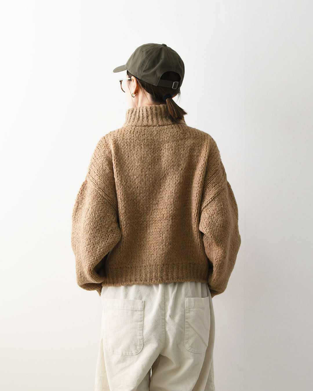 TRICOTS JEAN MARC [トリコット ジーン マルク] SCOTT [SCOTT] スコット・ニット・ニットセーター・モヘヤ混・スタンドカラー・ハーフジップ・ふんわりニット・LADY'S [2026AW]