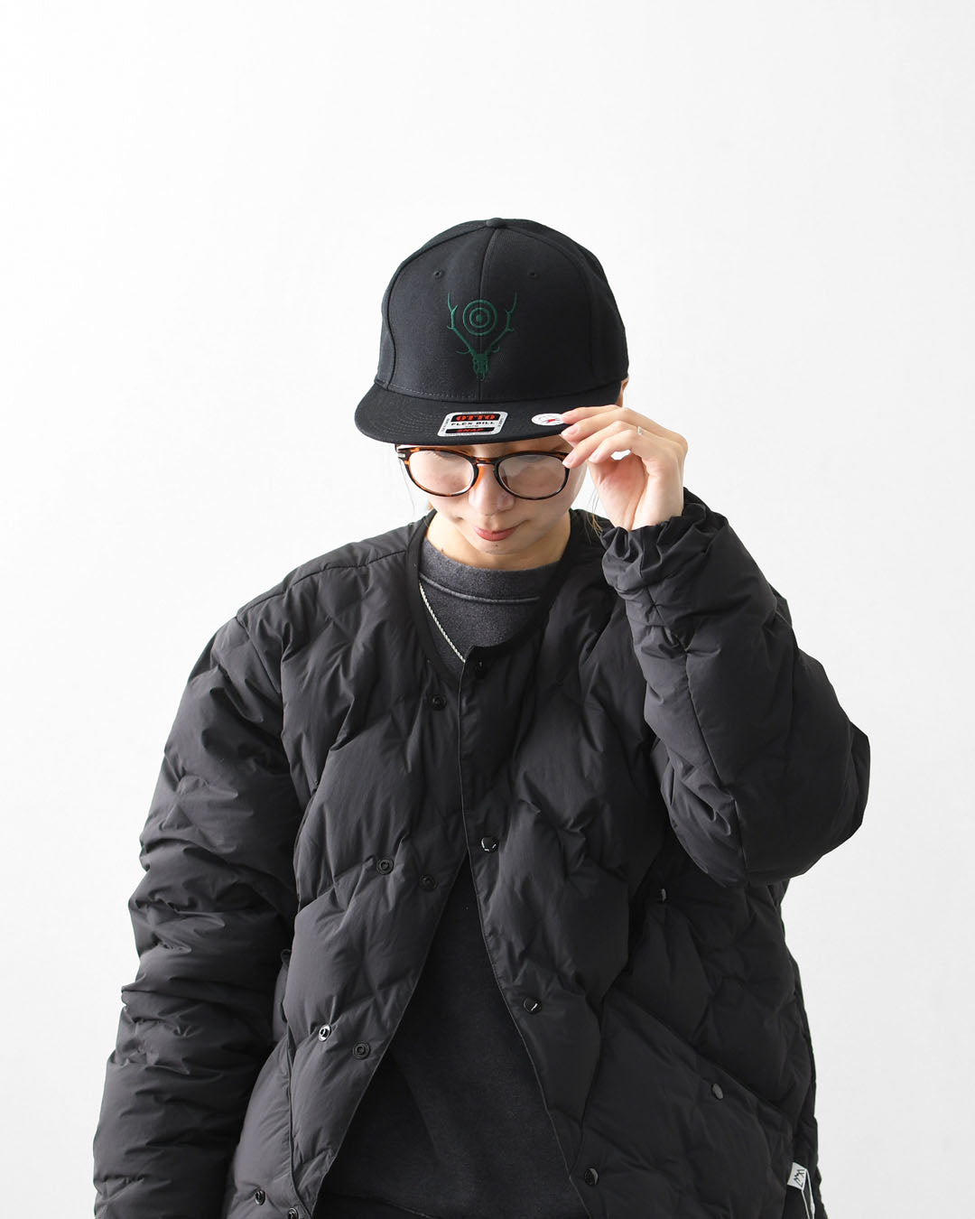 SOUTH2 WEST8 [サウスツーウエストエイト] Baseball Cap - S&T Emb. [RW530] ベースボールキャップ・スカル&ターゲット [2025AW]