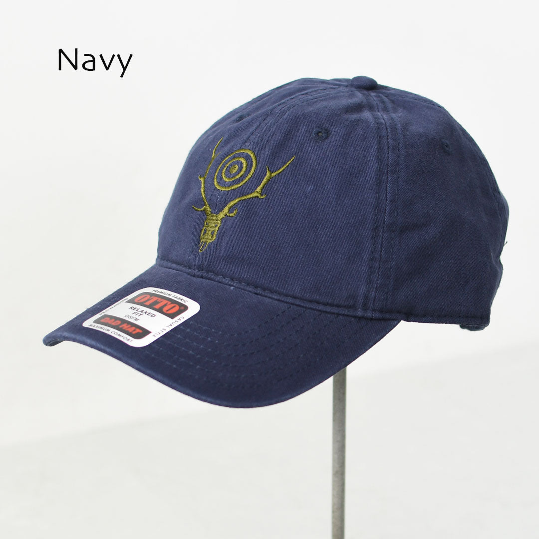 SOUTH2 WEST8 [サウスツーウエストエイト] Strap Back Cap - S&T Emb. [RW531] ストラップキャップ・スカル&ターゲット [2025AW]