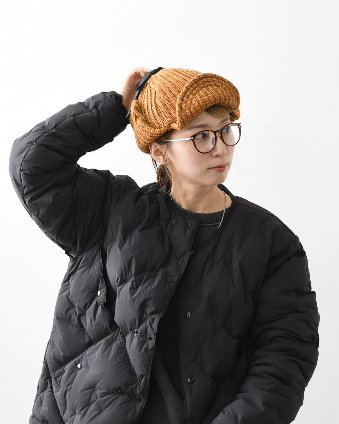 SOUTH2 WEST8 [サウスツーウエストエイト] Bomber Cap - W/A Knit [RW536] ボンバーキャップ・ウール／アクリルニット [2025AW]