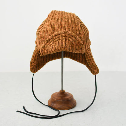 SOUTH2 WEST8 [サウスツーウエストエイト] Bomber Cap - W/A Knit [RW536] ボンバーキャップ・ウール／アクリルニット [2025AW]