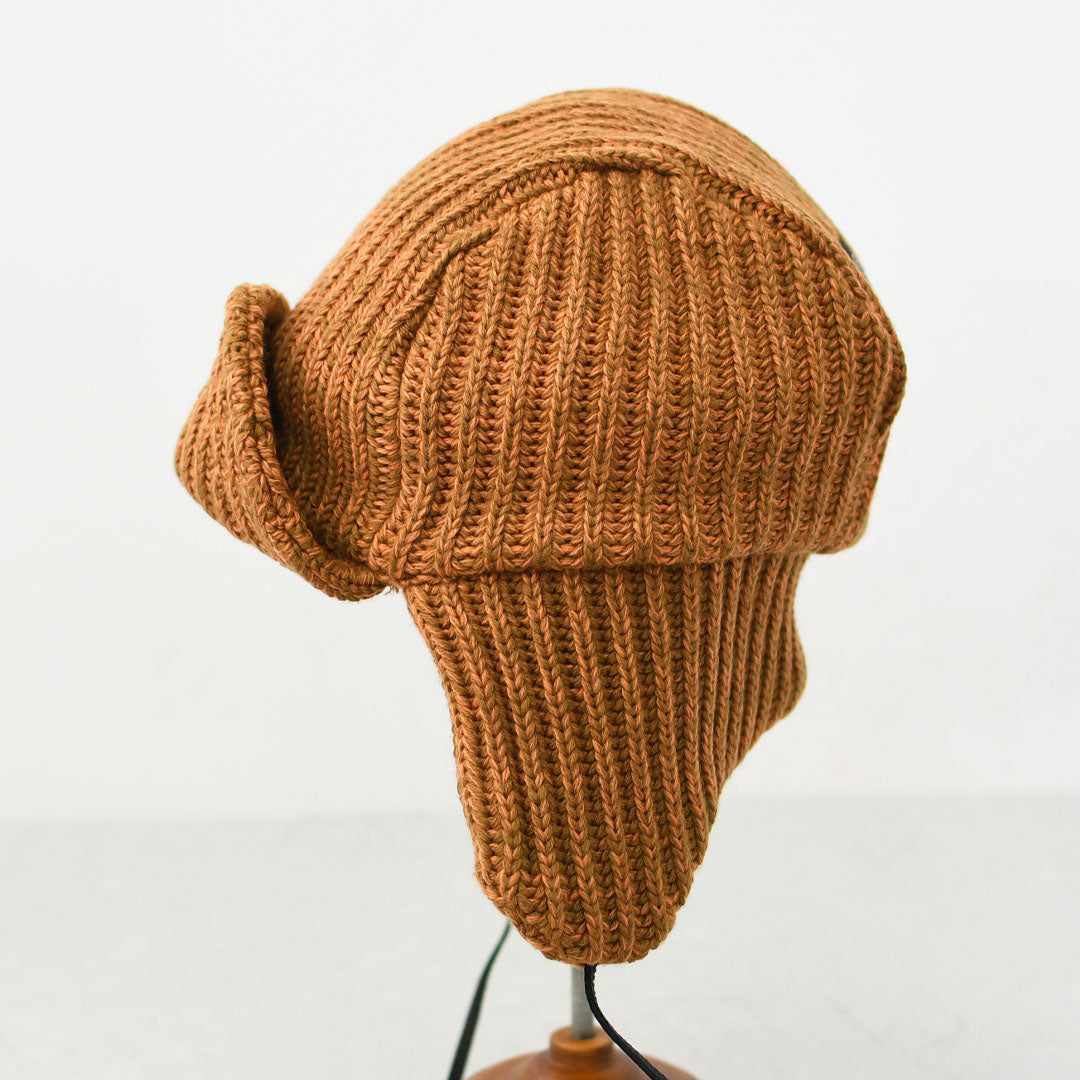 SOUTH2 WEST8 [サウスツーウエストエイト] Bomber Cap - W/A Knit [RW536] ボンバーキャップ・ウール／アクリルニット [2025AW]