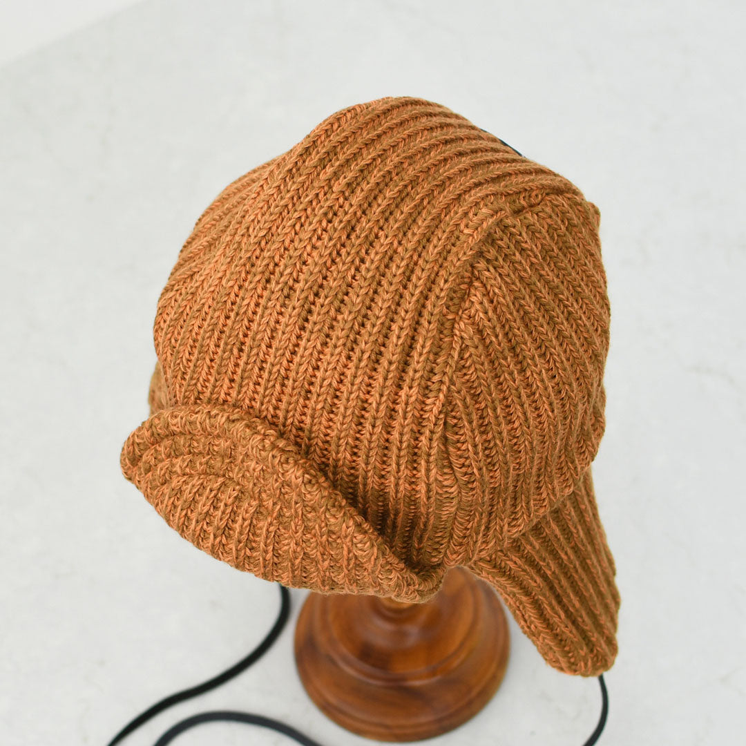 SOUTH2 WEST8 [サウスツーウエストエイト] Bomber Cap - W/A Knit [RW536] ボンバーキャップ・ウール／アクリルニット [2025AW]