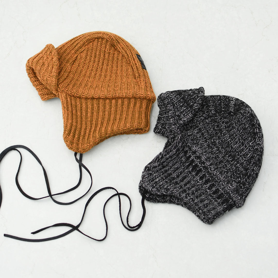 SOUTH2 WEST8 [サウスツーウエストエイト] Bomber Cap - W/A Knit [RW536] ボンバーキャップ・ウール／アクリルニット [2025AW]