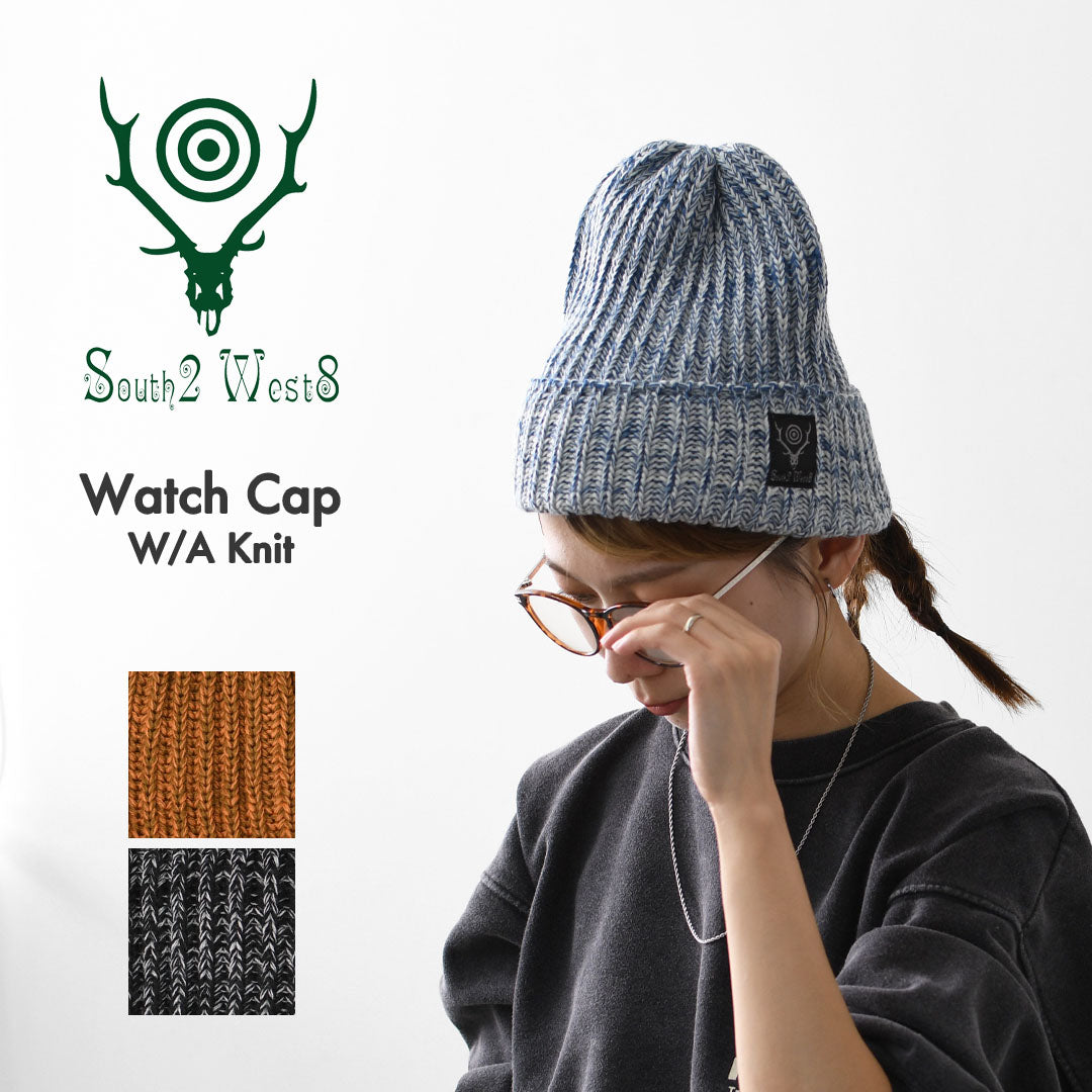 SOUTH2 WEST8 [サウスツーウエストエイト] Watch Cap - W/A Knit [RW537] ワッチキャップ・ウール／アクリルニット [2025AW]