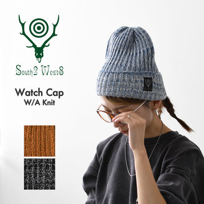 SOUTH2 WEST8 [サウスツーウエストエイト] Watch Cap - W/A Knit [RW537] ワッチキャップ・ウール／アクリルニット [2025AW]
