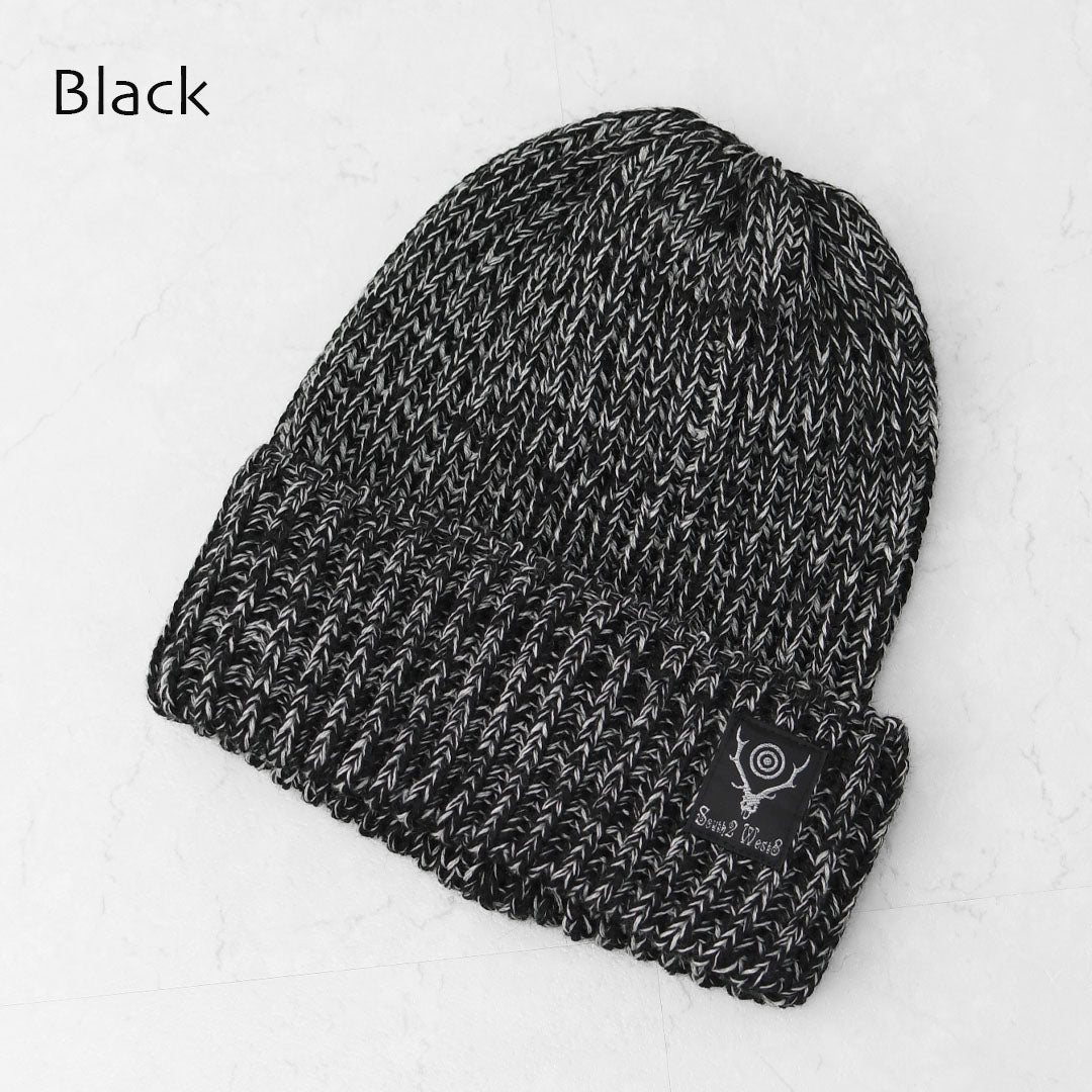 SOUTH2 WEST8 [サウスツーウエストエイト] Watch Cap - W/A Knit [RW537] ワッチキャップ・ウール／アクリルニット [2025AW]