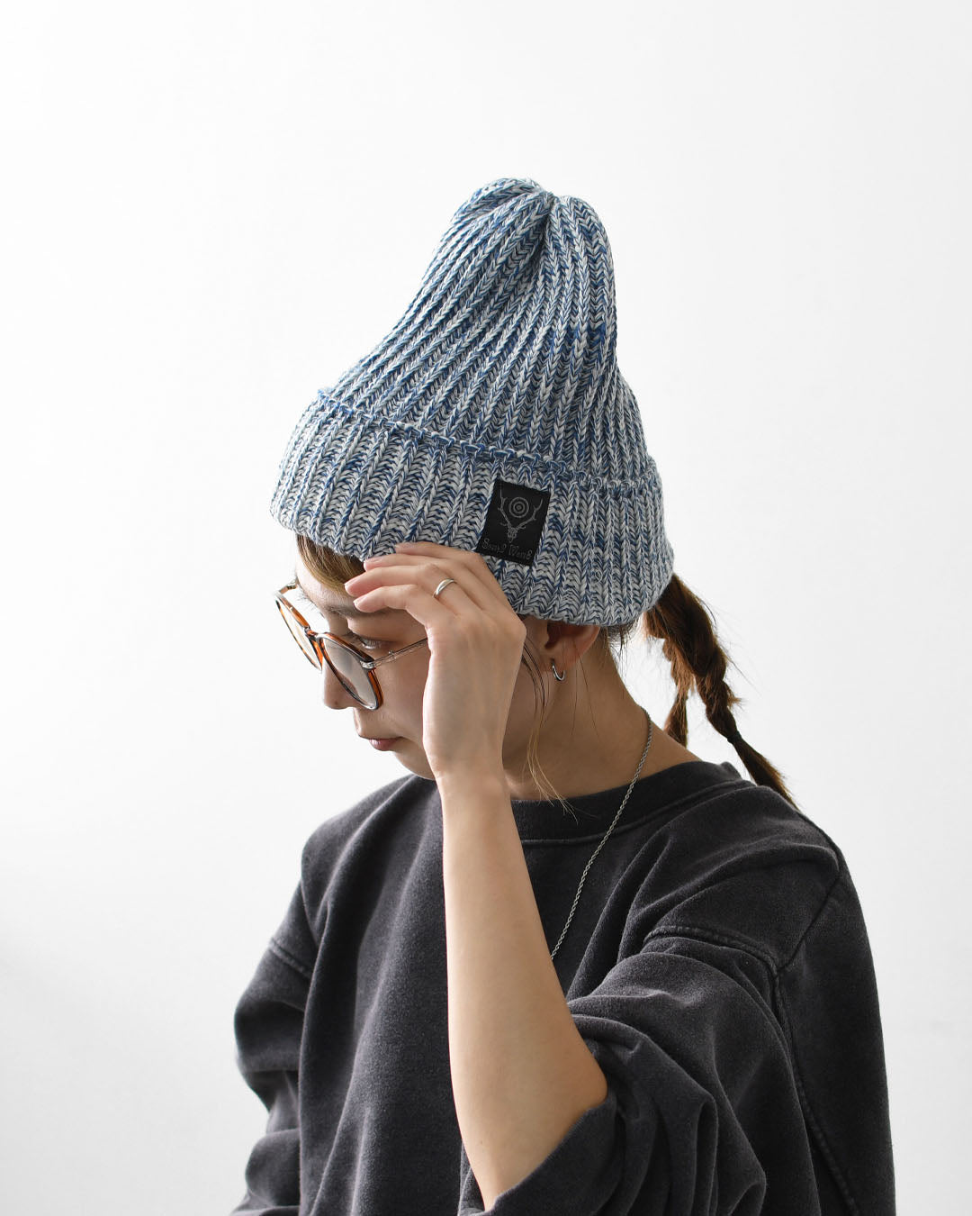 SOUTH2 WEST8 [サウスツーウエストエイト] Watch Cap - W/A Knit [RW537] ワッチキャップ・ウール／アクリルニット [2025AW]