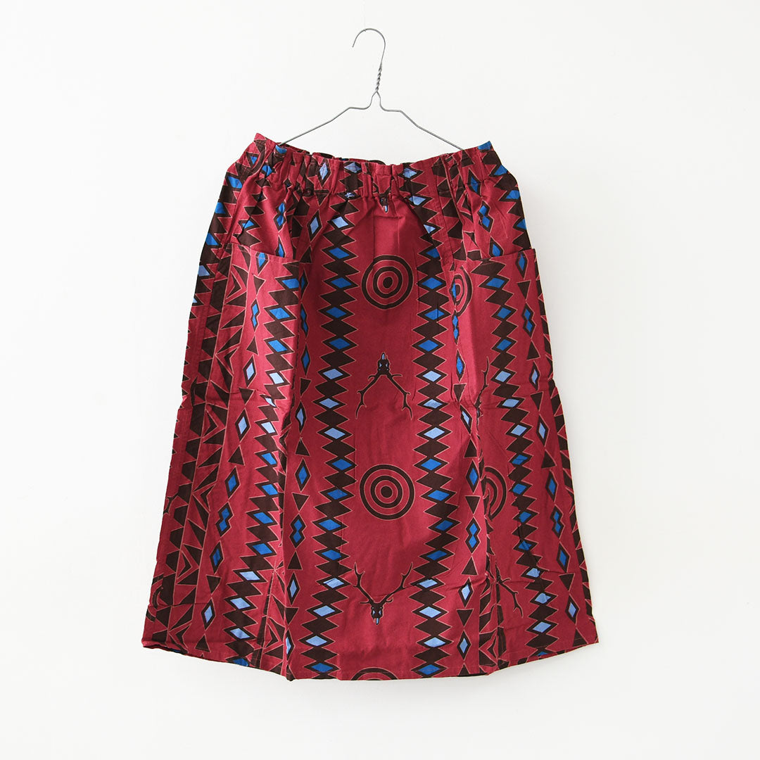 SOUTH2 WEST8 [サウスツーウエストエイト] Army String Skirt - Flannel Cloth / Printed [RW626] アーミーストリングスカート フランネル クロス / プリント [2025AW]