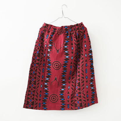 SOUTH2 WEST8 [サウスツーウエストエイト] Army String Skirt - Flannel Cloth / Printed [RW626] アーミーストリングスカート フランネル クロス / プリント [2025AW]