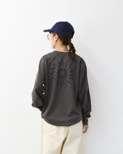 SOUTH2 WEST8 [サウスツーウエストエイト] L/S Round Pocket Tee - Circle Horn [RW658] ロングスリーブ ラウンドポケットTシャツ・サークル ホーン・MEN'S [2025AW]