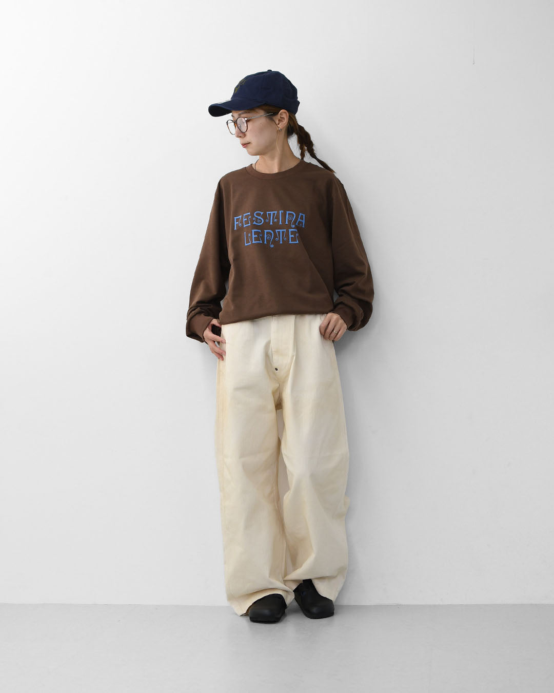 SOUTH2 WEST8 [サウスツーウエストエイト] L/S Crew Neck Tee - FESTINA LENTE [RW660] ロングスリーブ クルーネック・MEN'S [2025AW]