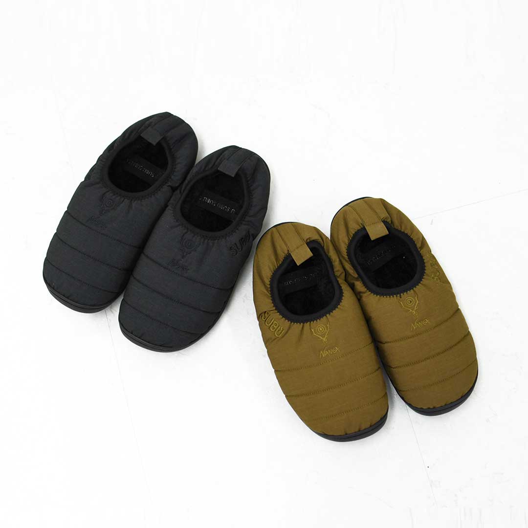 SOUTH2 WEST8 [サウスツーウエストエイト] South2 West8 x NANGA x SUBU Packable Shoes- HINOC [RW696] パッカブルシウインターサンダル [2025AW]