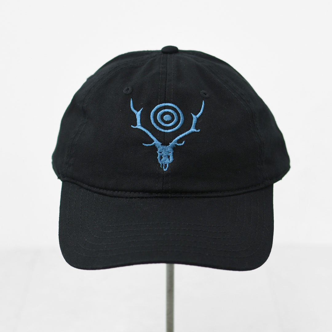 SOUTH2 WEST8 [サウスツーウエストエイト] Strap Back Cap - S&T Emb. [SX611] ストラップキャップ・スカル&ターゲット・MEN'S / LADY'S [2026SS]