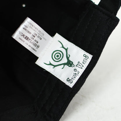 SOUTH2 WEST8 [サウスツーウエストエイト] Strap Back Cap - S&T Emb. [SX611] ストラップキャップ・スカル&ターゲット・MEN'S / LADY'S [2026SS]