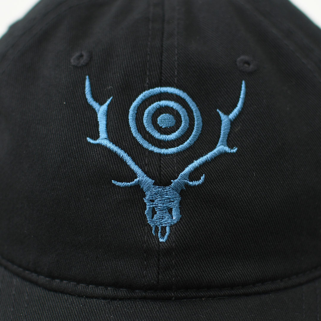 SOUTH2 WEST8 [サウスツーウエストエイト] Strap Back Cap - S&T Emb. [SX611] ストラップキャップ・スカル&ターゲット・MEN'S / LADY'S [2026SS]