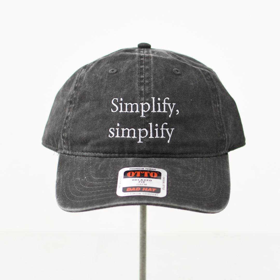 SOUTH2 WEST8 [サウスツーウエストエイト] Strap Back Cap - Simplify.simplify [SX612] ストラップキャップ・シンプリファイシンプリファイ・MEN'S / LADY'S [2026SS]
