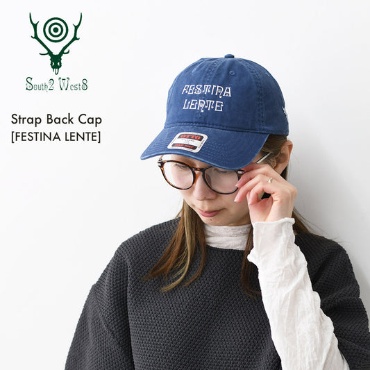 SOUTH2 WEST8 [サウスツーウエストエイト] Strap Back Cap - FESTINA LENTE [SX613] ストラップキャップ - フェスティーナ・レンテ・MEN'S / LADY'S [2026SS]
