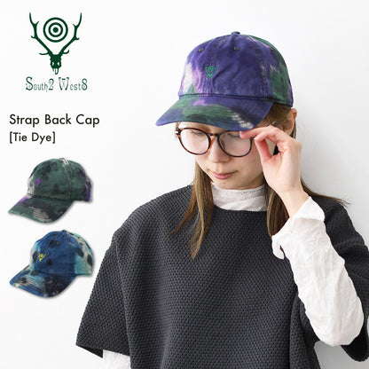 SOUTH2 WEST8 [サウスツーウエストエイト] Strap Back Cap - Tie Dye [SX616] ストラップキャップ - タイダイ・MEN'S / LADY'S [2026SS]