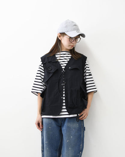 SOUTH2 WEST8 [サウスツーウエストエイト] Tenkara Vest - Nylon OX [SX642]テンカラベスト - ナイロンオックス・MEN'S [2026SS]