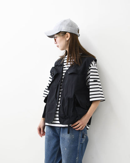 SOUTH2 WEST8 [サウスツーウエストエイト] Tenkara Vest - Nylon OX [SX642]テンカラベスト - ナイロンオックス・MEN'S [2026SS]