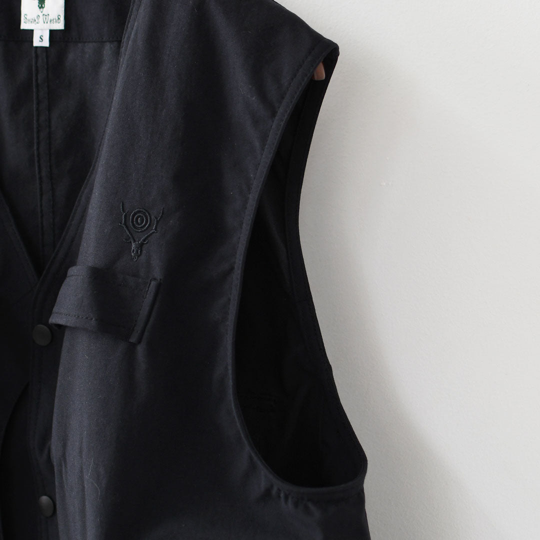 SOUTH2 WEST8 [サウスツーウエストエイト] Tenkara Vest - Nylon OX [SX642]テンカラベスト - ナイロンオックス・MEN'S [2026SS]
