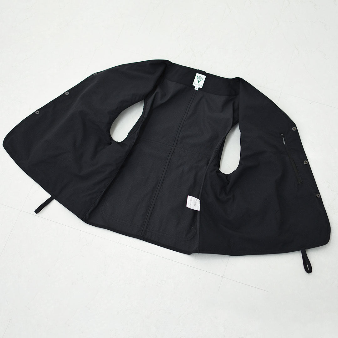 SOUTH2 WEST8 [サウスツーウエストエイト] Tenkara Vest - Nylon OX [SX642]テンカラベスト - ナイロンオックス・MEN'S [2026SS]