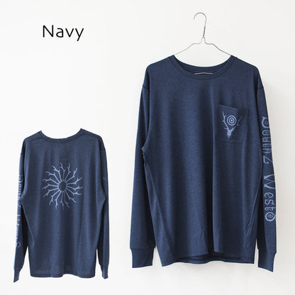 SOUTH2 WEST8 [サウスツーウエストエイト] South2 West8 x Foxfire L/S Round Pocket Tee - SCORON [SX832] ロングスリーブ ラウンドポケットTシャツ -スコーロン-・長袖Tシャツ・ロンT・ポケットT・アウトドア・タウンユース・MEN'S [2026SS]