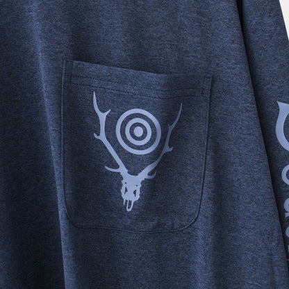 SOUTH2 WEST8 [サウスツーウエストエイト] South2 West8 x Foxfire L/S Round Pocket Tee - SCORON [SX832] ロングスリーブ ラウンドポケットTシャツ -スコーロン-・長袖Tシャツ・ロンT・ポケットT・アウトドア・タウンユース・MEN'S [2026SS]