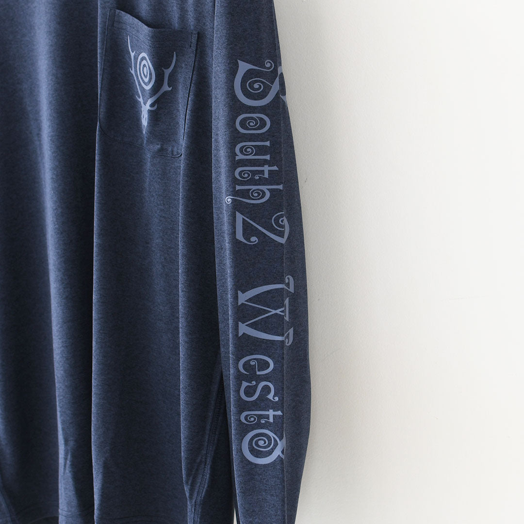 SOUTH2 WEST8 [サウスツーウエストエイト] South2 West8 x Foxfire L/S Round Pocket Tee - SCORON [SX832] ロングスリーブ ラウンドポケットTシャツ -スコーロン-・長袖Tシャツ・ロンT・ポケットT・アウトドア・タウンユース・MEN'S [2026SS]