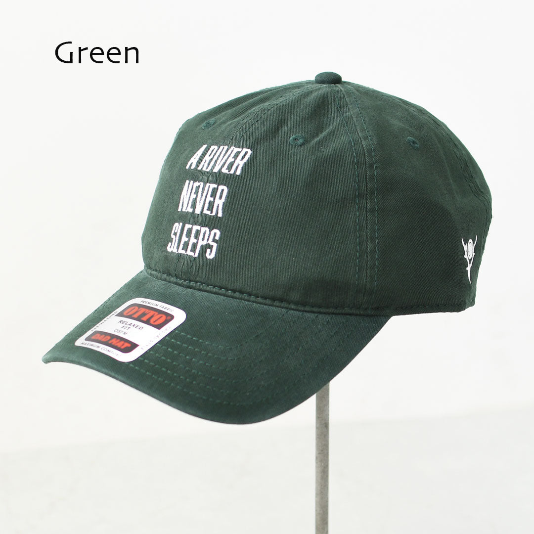 SOUTH2 WEST8 [サウスツーウエストエイト] Strap Back Cap - A RIVER NEVER SLEEP [TY713] ストラップバックキャップ -ア リバーネバースリープ-・MEN'S / LADY'S [2026AW]
