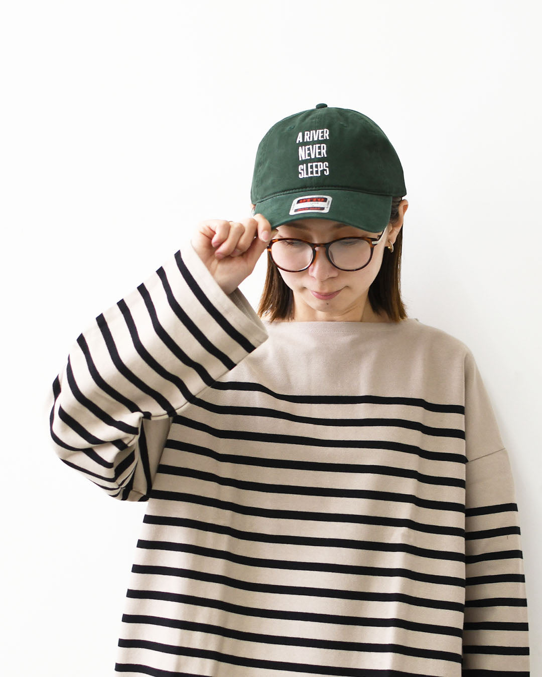 SOUTH2 WEST8 [サウスツーウエストエイト] Strap Back Cap - A RIVER NEVER SLEEP [TY713] ストラップバックキャップ -ア リバーネバースリープ-・MEN'S / LADY'S [2026AW]