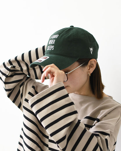 SOUTH2 WEST8 [サウスツーウエストエイト] Strap Back Cap - A RIVER NEVER SLEEP [TY713] ストラップバックキャップ -ア リバーネバースリープ-・MEN'S / LADY'S [2026AW]