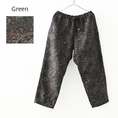 SOUTH2 WEST8 [サウスツーウエストエイト] String Slack Pant - Paisley Jq. [TY763] ストリング スラック パンツ - ペイズリー ジャカード・イージーパンツ・ワイドシルエット・キャンプ・アウトドア・MEN'S [2026AW]