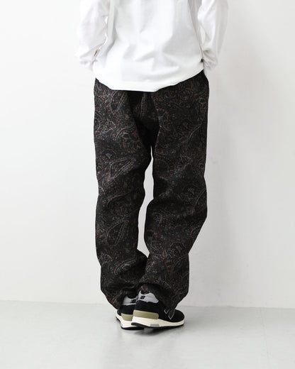 SOUTH2 WEST8 [サウスツーウエストエイト] String Slack Pant - Paisley Jq. [TY763] ストリング スラック パンツ - ペイズリー ジャカード・イージーパンツ・ワイドシルエット・キャンプ・アウトドア・MEN'S [2026AW]