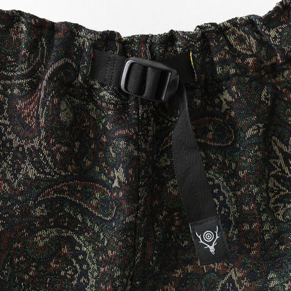 SOUTH2 WEST8 [サウスツーウエストエイト] String Slack Pant - Paisley Jq. [TY763] ストリング スラック パンツ - ペイズリー ジャカード・イージーパンツ・ワイドシルエット・キャンプ・アウトドア・MEN'S [2026AW]