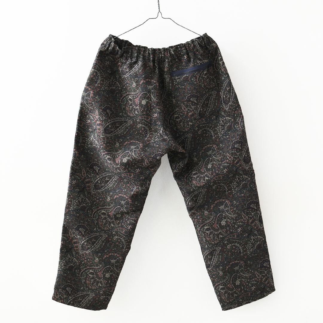 SOUTH2 WEST8 [サウスツーウエストエイト] String Slack Pant - Paisley Jq. [TY763] ストリング スラック パンツ - ペイズリー ジャカード・イージーパンツ・ワイドシルエット・キャンプ・アウトドア・MEN'S [2026AW]