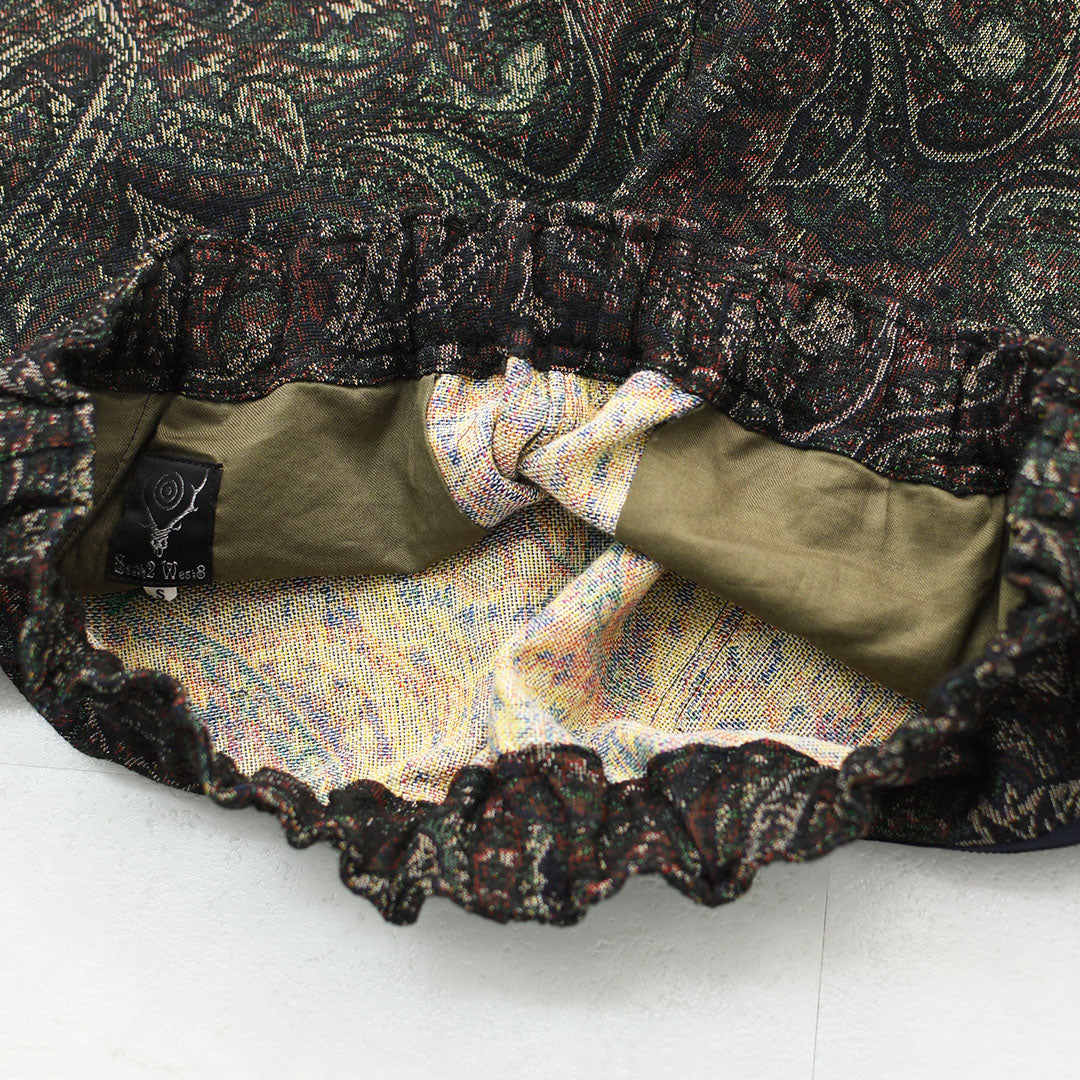 SOUTH2 WEST8 [サウスツーウエストエイト] String Slack Pant - Paisley Jq. [TY763] ストリング スラック パンツ - ペイズリー ジャカード・イージーパンツ・ワイドシルエット・キャンプ・アウトドア・MEN'S [2026AW]