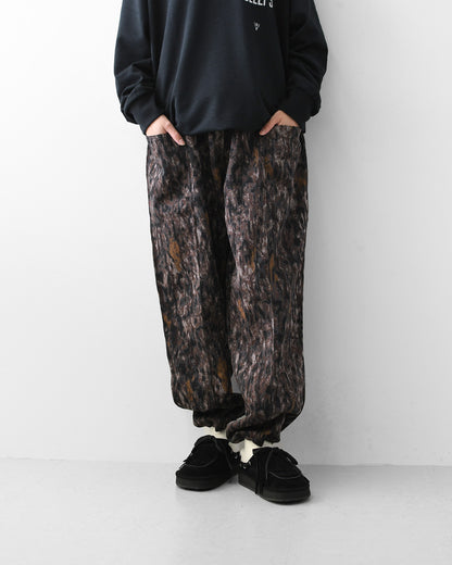 SOUTH2 WEST8 [サウスツーウエストエイト] String C.S Pant - Horn Camo Jq. [TY784] ストリング C.S パンツ ホーンカモジャカード・センターシームパンツ・イージーパンツ・ワイドシルエット・キャンプ・アウトドア・MEN'S [2026AW]