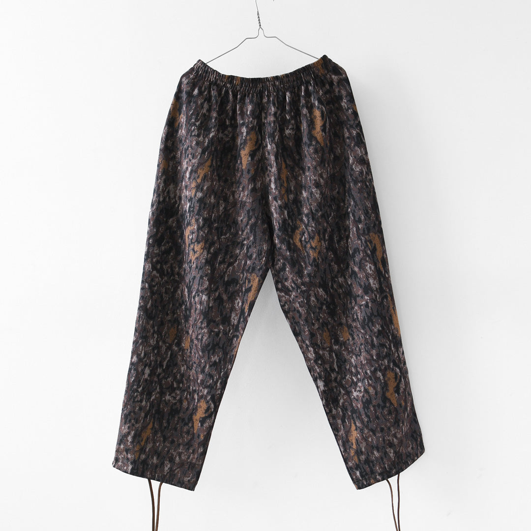 SOUTH2 WEST8 [サウスツーウエストエイト] String C.S Pant - Horn Camo Jq. [TY784] ストリング C.S パンツ ホーンカモジャカード・センターシームパンツ・イージーパンツ・ワイドシルエット・キャンプ・アウトドア・MEN'S [2026AW]