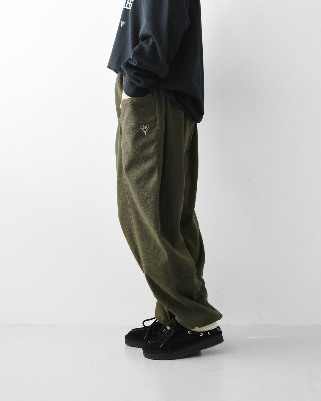 SOUTH2 WEST8 [サウスツーウエストエイト] String C.S Pant - Poly Fleece [TY800] ストリング C.S パンツ ポリフリース・フリースパンツ・ボアパンツ・キャンプ・アウトドア・防寒・MEN'S [2026AW]